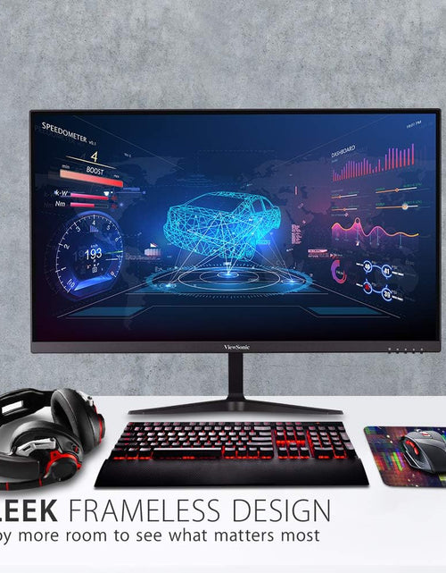 Load image into Gallery viewer, OMNI VX2718-P-MHD 27 Inch 1080P 1Ms 165Hz Gaming Monitor with Adaptive Sync, Eye Care, HDMI and Displayport, Black
