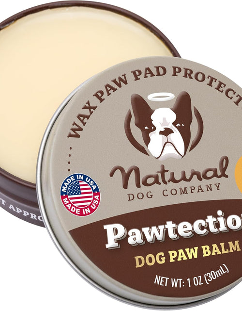 Load image into Gallery viewer, Pawtection, 1 Oz Tin, Veterinarian-Approved, All-Natural Dog Paw Balm and Moisturizer, Nourishing Dog Paw Protector for Rough Terrain and Harsh Temperatures
