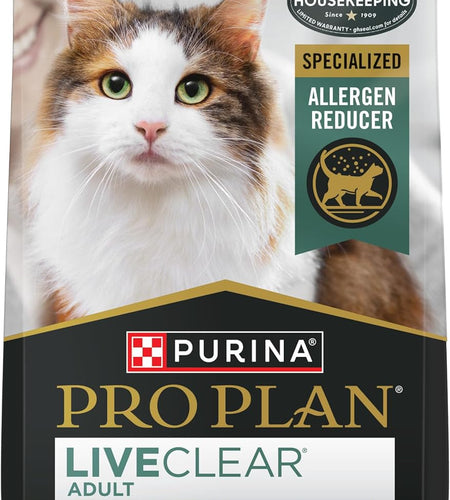 Liveclear with Probiotics Allergen Reducing Adult Dry Cat Food