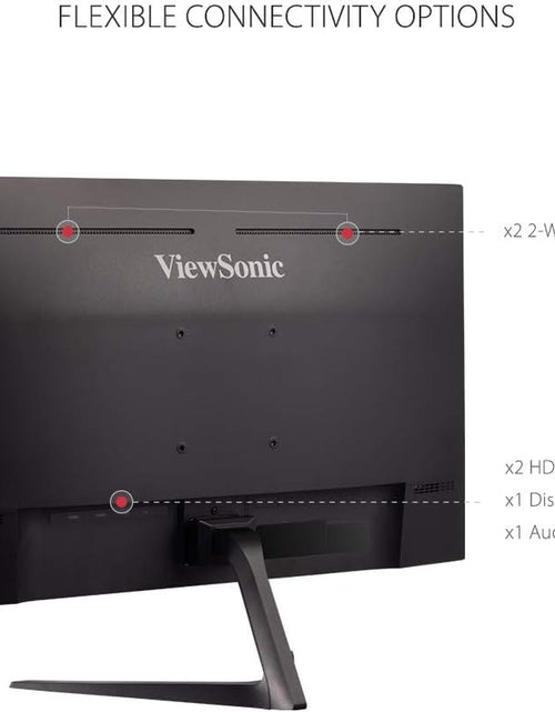 Load image into Gallery viewer, OMNI VX2718-P-MHD 27 Inch 1080P 1Ms 165Hz Gaming Monitor with Adaptive Sync, Eye Care, HDMI and Displayport, Black
