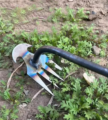 RootMaster™ 4-in-1 Weeding Tool – Conquer Weeds with Steel Power & Precision!